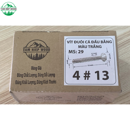 VÍT ĐẦU BẰNG ĐUÔI CÁ TAM HIEP WOOD