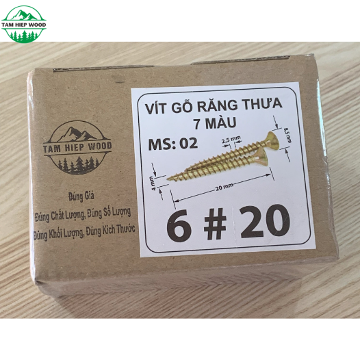 VÍT GỖ RĂNG THƯA TAM HIEP WOOD 